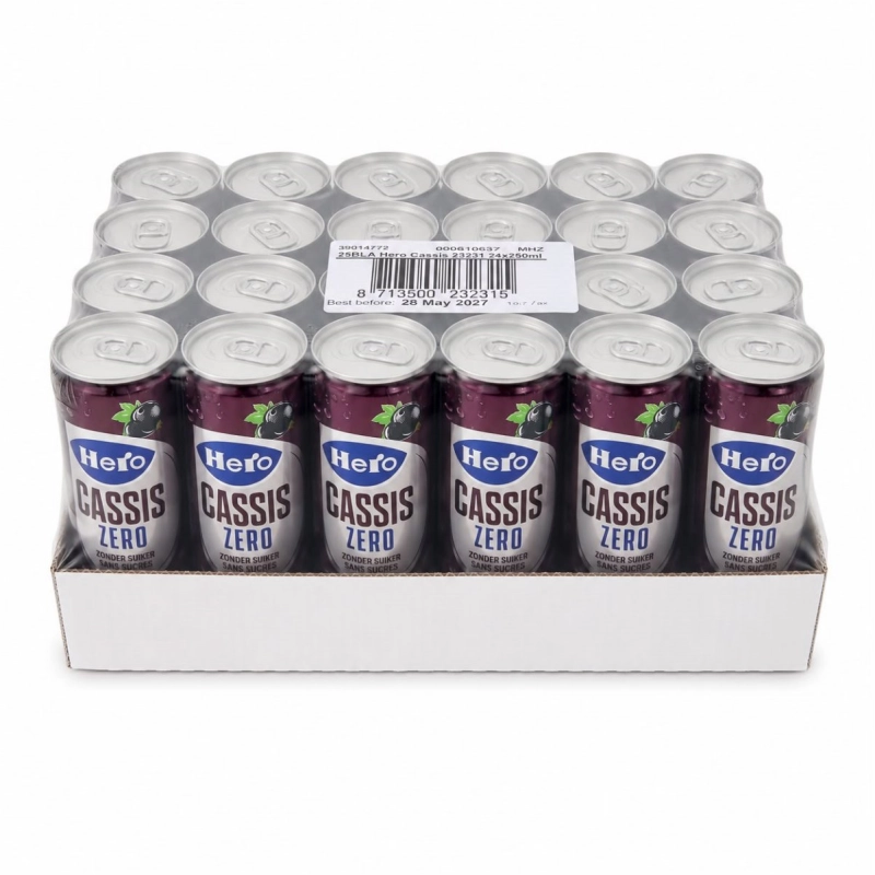 Hero Cassis Zero 24X330ml