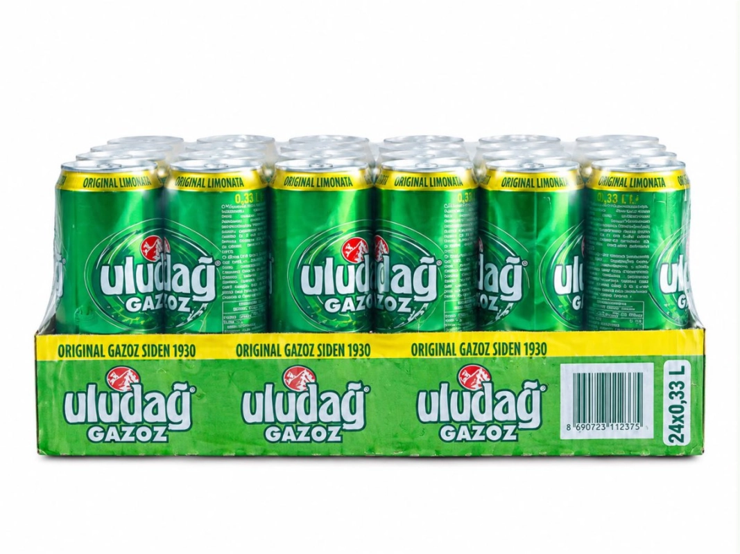 Uluday Gazoz 24 x 33cl