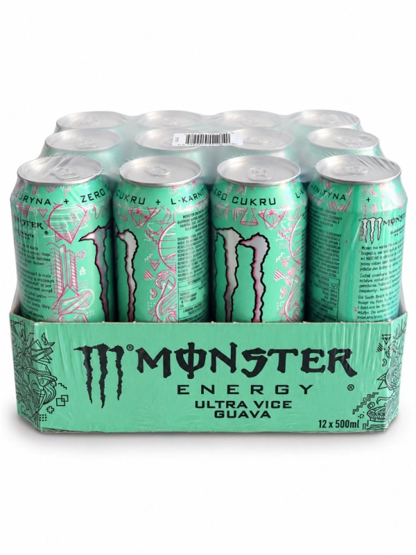 Monster Energy Ultra Vice Guava – 12 × 500 ml