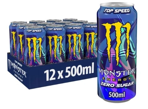 Monster Energy Zero Cukru 12x500ml