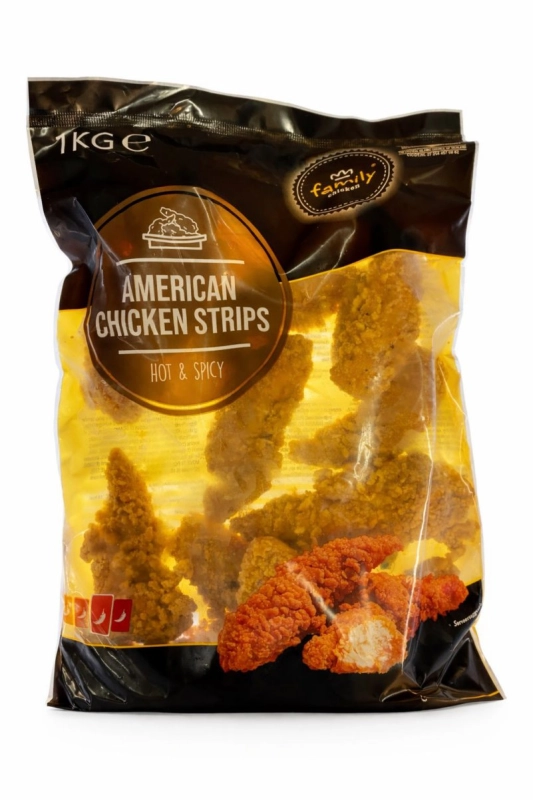 american chikken strips hot &spicy