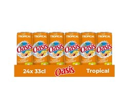 Oasis Tropical (oranje) 24X330ml
