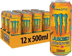 Monster Energy Khaotic 12x500ml