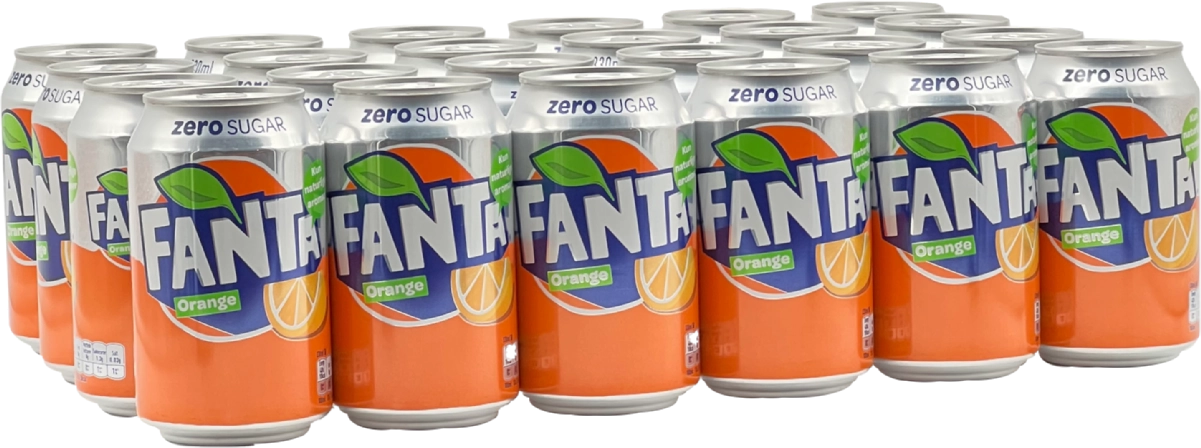 Fanta Orange Zero Sugar 24X330ml