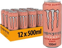 Monster Energy Ultra Peachy Keen 12x500ml