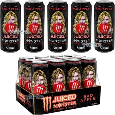 Monster Energy Bad Apple 12x500ml