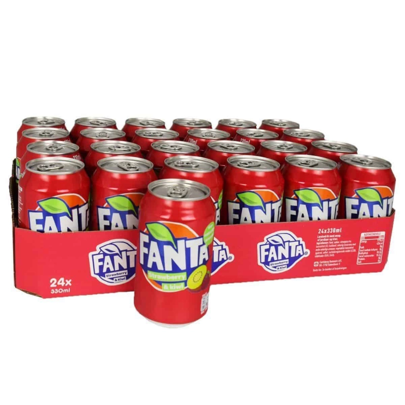 Fanta Strawberry&Kiwi 24X330ml