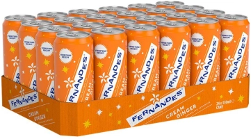 Fernandes Cream Ginger (oranje) 24x330ml