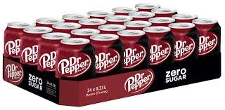 Dr. Pepper Zero Sugar 24X330ml