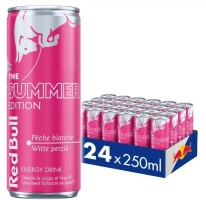 RedBull witte Perzik Smaak 24x250ml