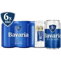 bavaria Pilsner Blik 6x33cl