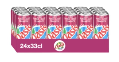 Oasis Cassis (paars) 24X330ml